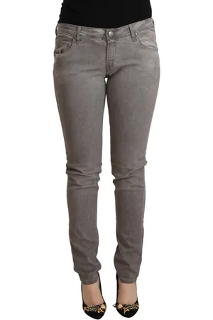 ACHT Skinny Push-up Denim Jeans Met Lage Taille
