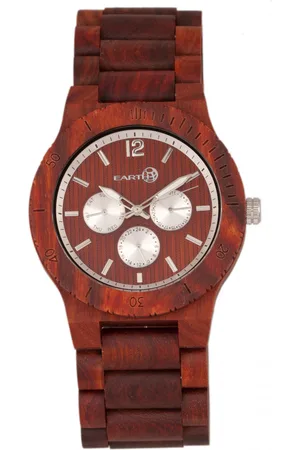 Earth Bonsai-armbandhorloge met dag/datum