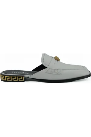 VERSACE Greca Leren Muiltjes