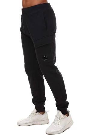 C.P. Company Heren Diagonal Raised Fleece Cargo Sweatpants in