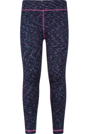 Mountain Warehouse Meisjes Kayleigh II Space Dye Legging (Indigo)