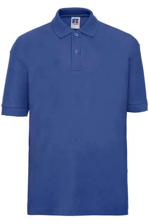 Russell Athletic Russell Poloshirt van katoen voor kinderen (Helder Koningsblauw)