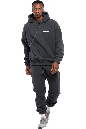 Tom Barron Oversize Fleece-Trainingsanzug für Herren