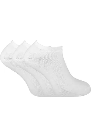 Sock Snob Set van 3 laag uitgesneden thermo sneakersokken voor heren - Room