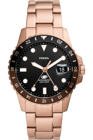 Fossil Blue Heren Horloge Rosékleurig FS6027