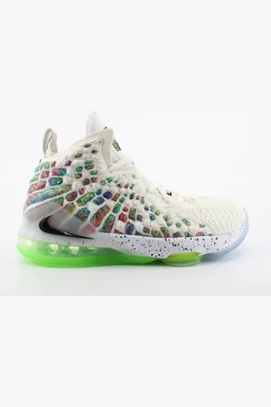 Nike Lebron XVII Textiel Lijn omhoog Junioren Trainers BQ5594 100