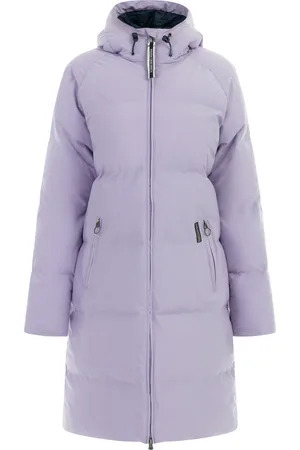 Schmuddelwedda Gewatteerde winterjas Dames Licht lavendel