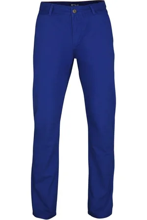 Asquith Heren Klassieke Casual Chinos/Trousels (Koninklijk)