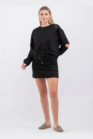 Tom Barron Dames Stijlvolle tweedelige set met rok