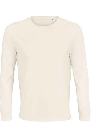 Sols Unisex Adult Pioneer Organic Cotton T-shirt met lange mouwen