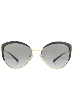 Michael Kors Cat Eye Womens Light Gold Black Dark Gray Gracient zonnebril