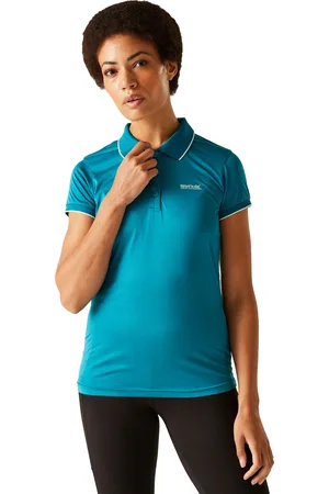 Regatta Dames/dames Remex II Polo Hals T-Shirt (Exotische pluim massief)