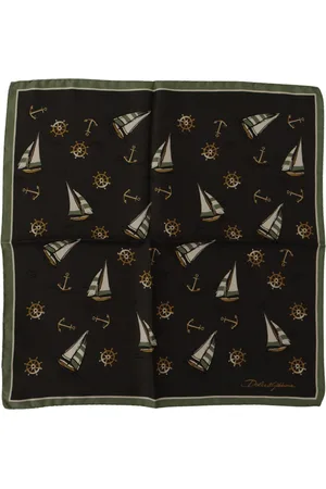 Dolce & Gabbana Bedrukte Vierkante Zakdoek