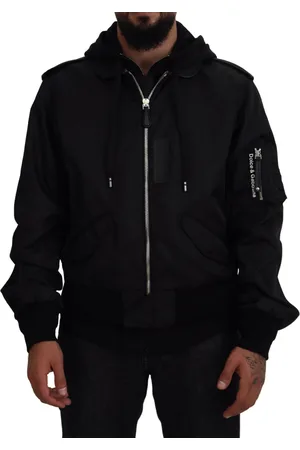 Dolce & Gabbana Nylon jas met capuchon