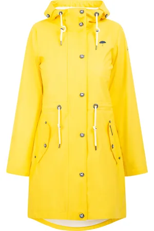Schmuddelwedda Mackintosh bridgeport Dames Lichtgeel-280