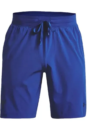 Under Armour Project Rock Heren Blauwe Snap Shorts