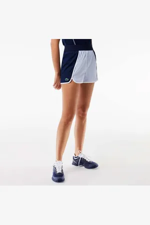 Lacoste Dames Sport Stretch Diamond Taffeta Sport Shorts in