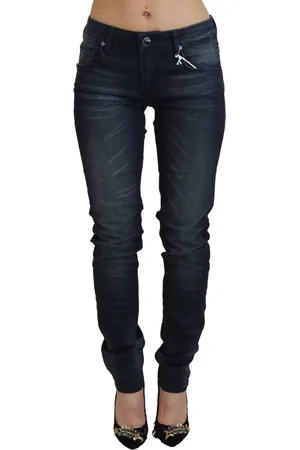 ACHT Gewassen Slim Fit Denim Jeans