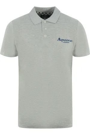 Aquascutum London 1851 Grey Polo Shirt