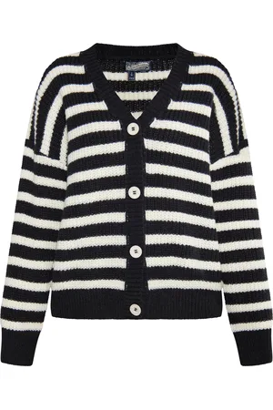 Dreimaster Vest Dames zwart en wit