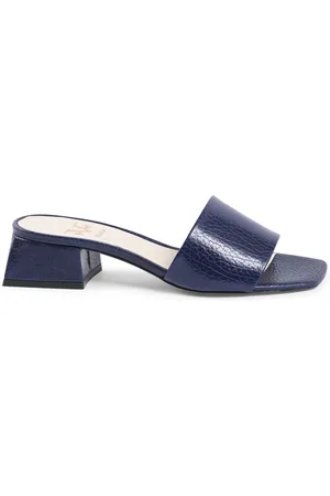 VERSACE V Italia damessandaal donkerblauw Neper nachtblauw