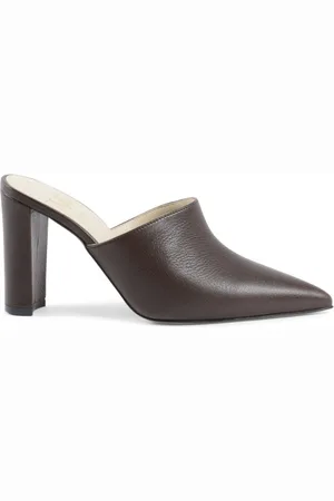 VERSACE V Italia Damessandaal met muiltjes, donkerbruin LEYA90 Melody Alo Moro