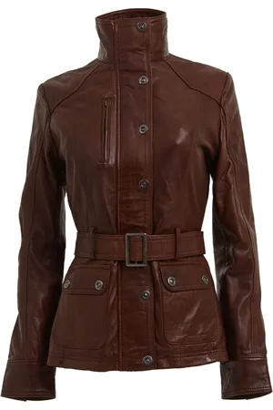 Infinity Dames leren militair geïnspireerde bikerjack-Middleton