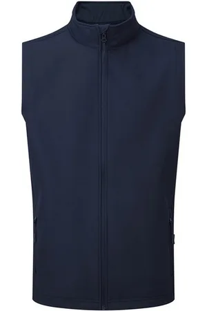 Premier Heren Windchecker Gerecycled Printbaar Gilet (Marine)