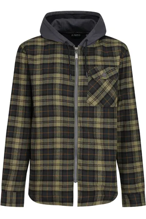 Regatta Heren Tactical Siege Geruit Jasje (Donkere Khaki)