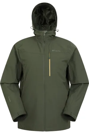 Mountain Warehouse Heren Brisk Extreme Colour Block Waterdichte Jas
