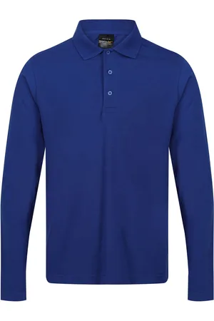 Regatta Heren Pro Poloshirt Met Lange Mouwen (Nieuw Koninklijk)