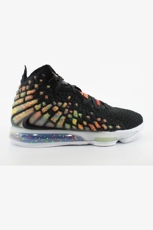 Nike Lebron XVII Textiel Unisex Lace Up Trainers BQ3178 005