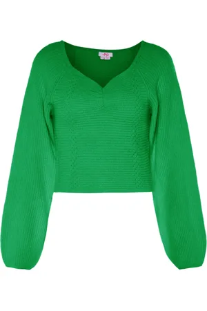 myMo Jumper Dames Grasgroen