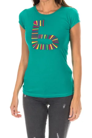Armand Basi Dames-T-shirt met korte mouwen en ronde hals ADM0083