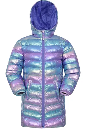 Mountain Warehouse Kinder/Kinder Florence Longline gewatteerd jack (Iriserende)