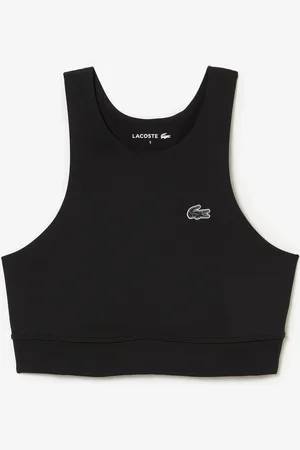 Lacoste Dames Quick-Dry gerecycled polyamide stretchbeha in