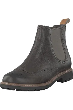 Clarks Heren Batcombe Top Leren Laarzen Diverse Kleuren