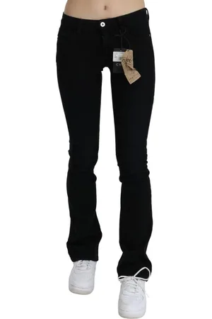 Costume National Authentieke Skinny Denim Jeans Met Lage Taille