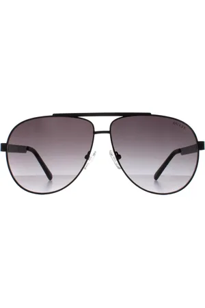Guess Aviator Heren Mat Rook Grijs Gradiënt GF5096