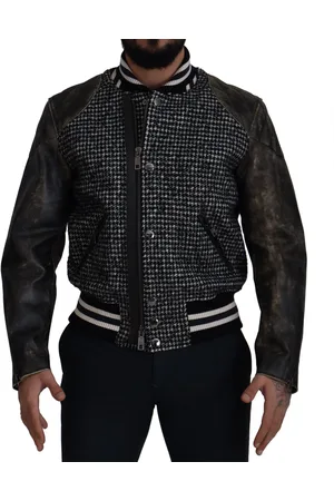 Dolce & Gabbana Houndstooth bomberjack