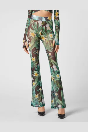Philipp Plein Flare Broek Hawaii