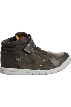 Clarks Emery Beat Bruine Kinderschoenen