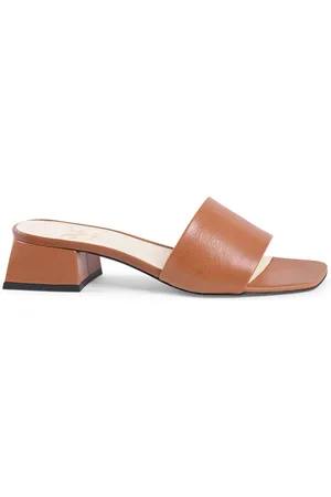 VERSACE V Italia Damessandaal Tan Neper Kid Tan