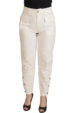 Dolce & Gabbana Chique katoenen taps toelopende broek
