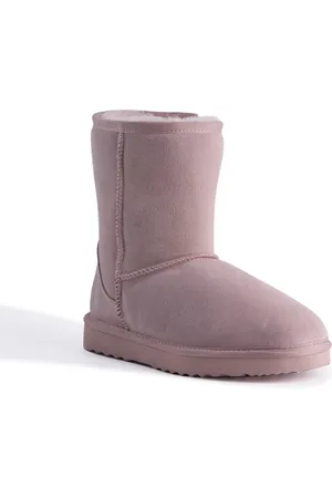 Aus Wooli "Bronte" Australia Mid Calf Zip, Lichtroze