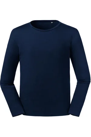 Russell Athletic Russell Heren T-Shirt met lange mouwen (Franse marine)