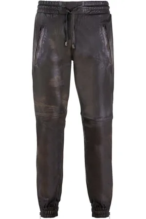 Infinity Leren joggingbroek voor heren, Boston