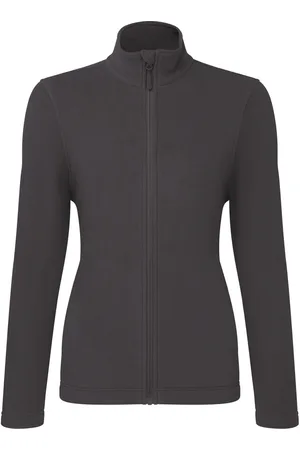 Premier Dames/Dames Recyclight Full Zip Fleecejack (Donkergrijs)