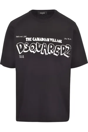 Dsquared2 Skater Fit T-shirt met Canadian Village-logo