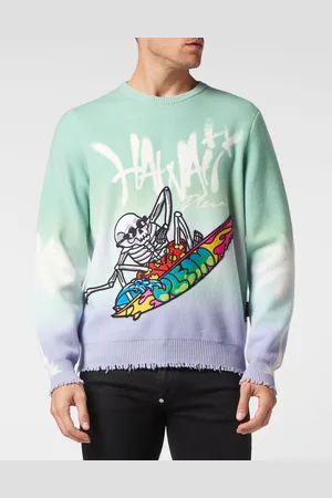 Philipp Plein Pullover Ronde Hals Hawaii